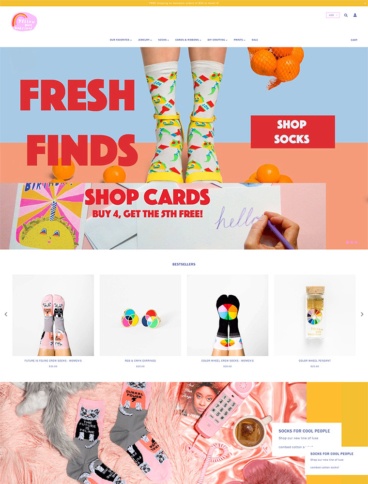 eCommerce website: Yellow Owl Workshop