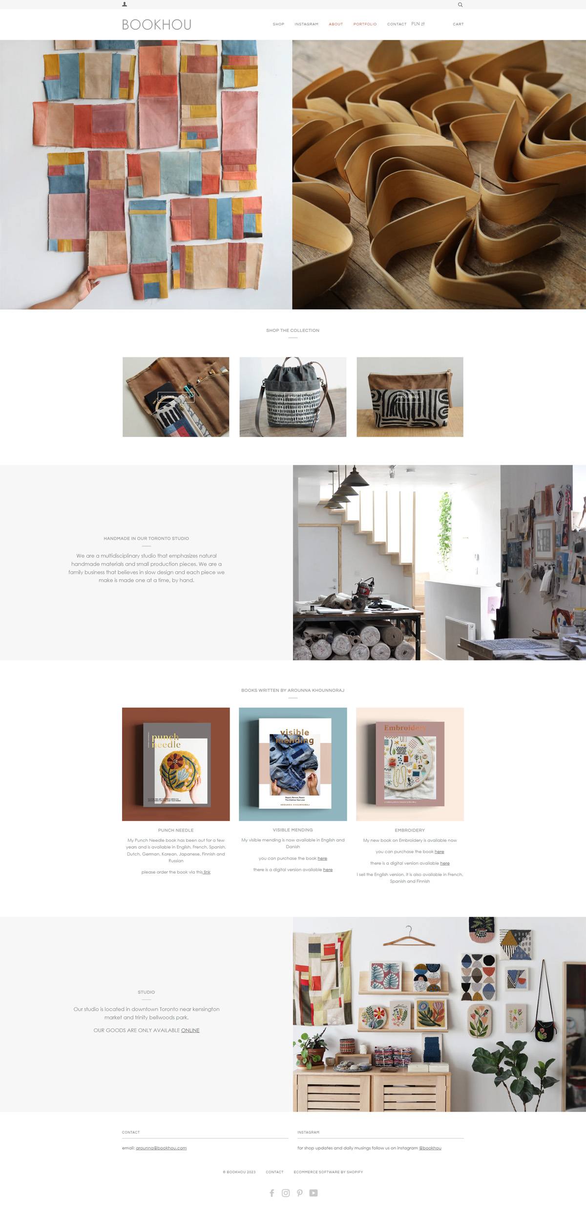 eCommerce website: bookhou