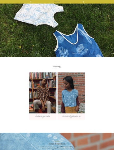 eCommerce website: Erina Pearl