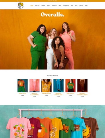 eCommerce website: Big Bud Press