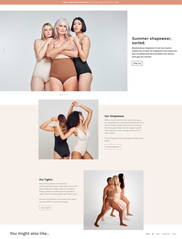 eCommerce website: Heist Studios