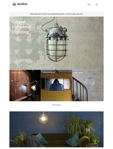 eCommerce website: Skinflint