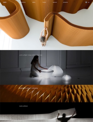 eCommerce website: Molo