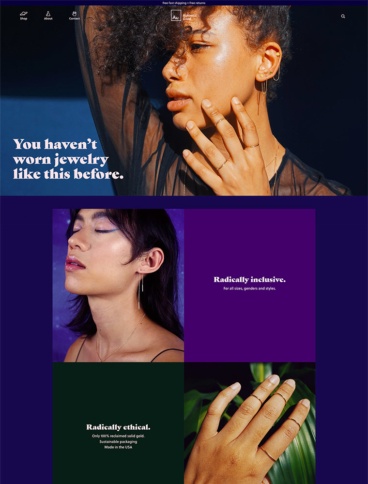 eCommerce website: Automic Gold