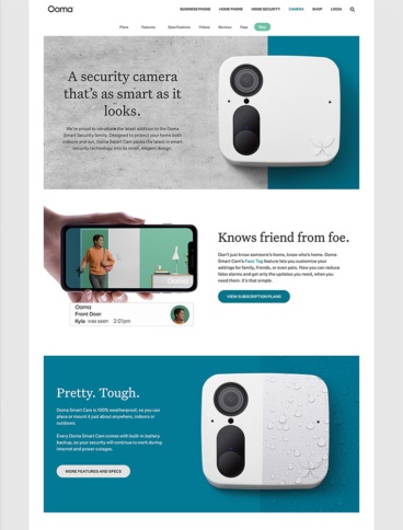 eCommerce website: Ooma, Inc.