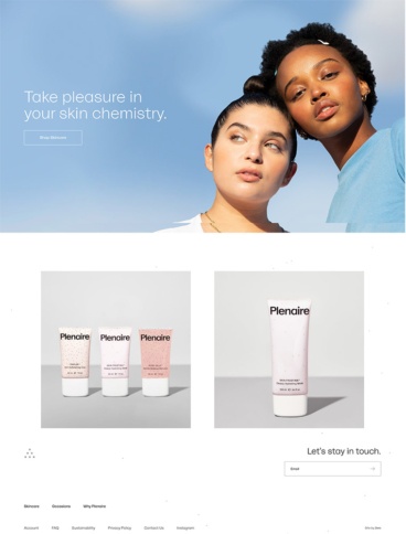 eCommerce website: Plenaire