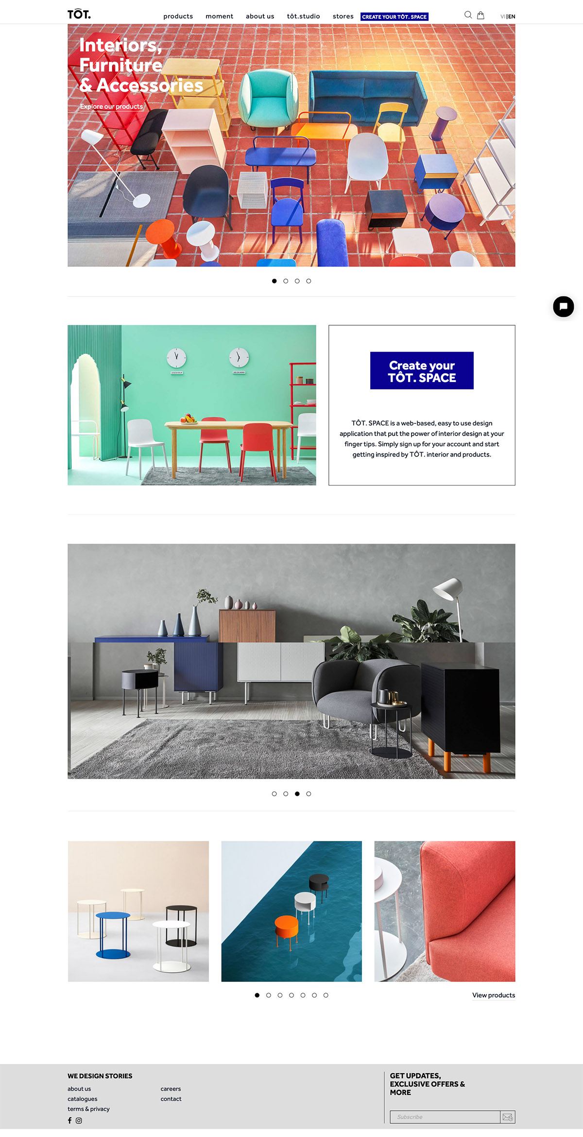 eCommerce website: TOT