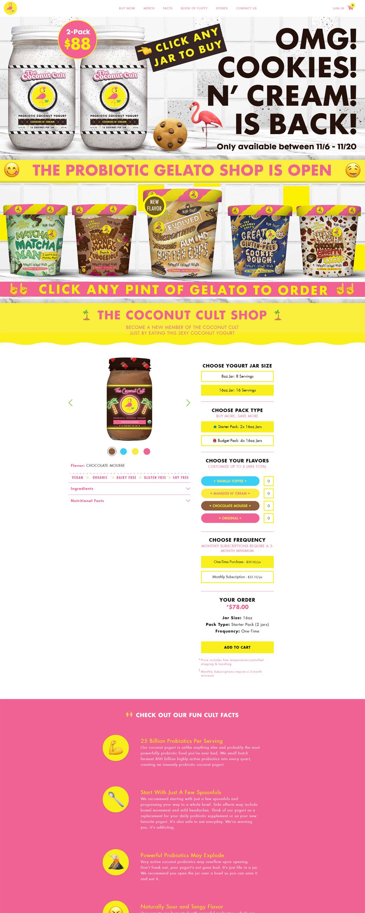 eCommerce website: Colugo