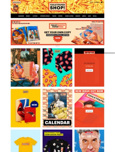 eCommerce website: Shoptoiletpaper