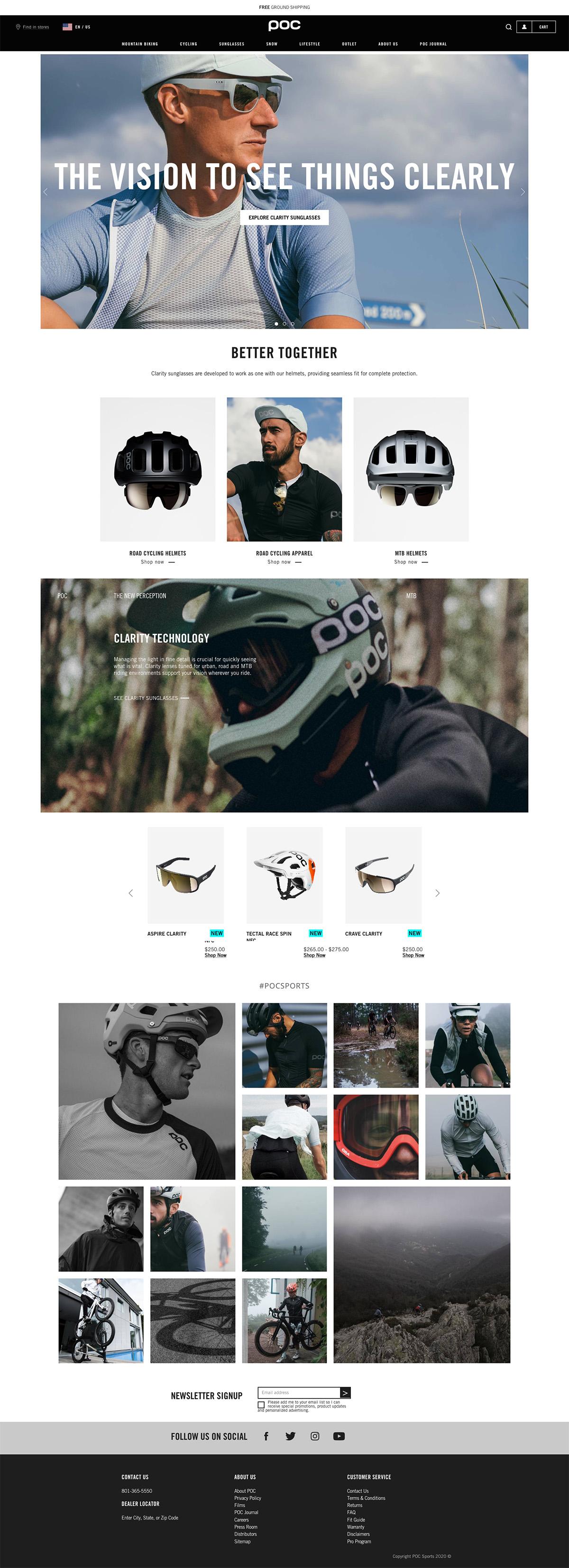 eCommerce website: POC