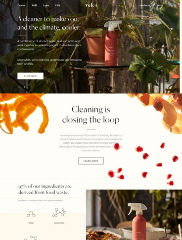 eCommerce website: Veles