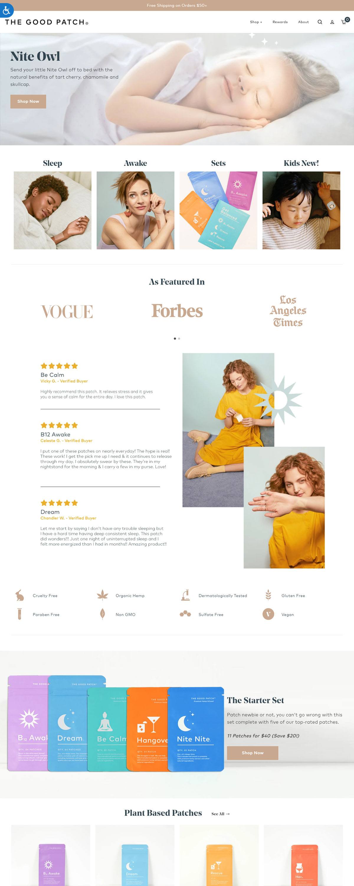 eCommerce website: The Good Patch