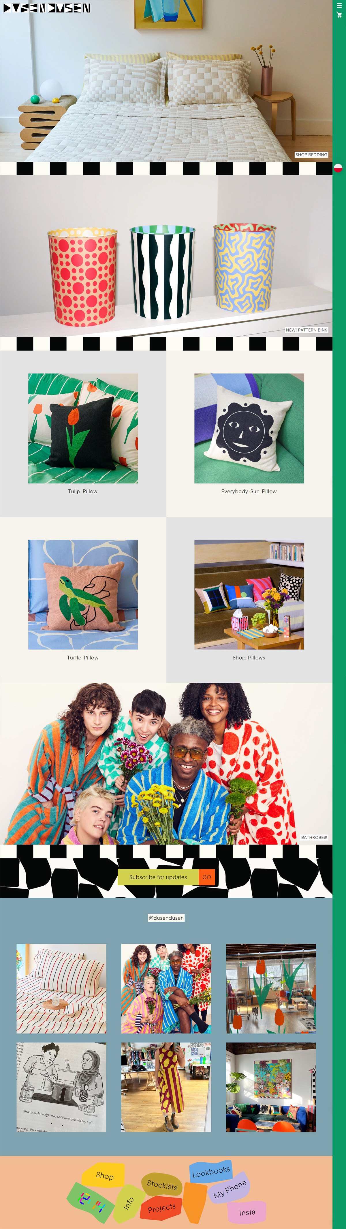 eCommerce website: Dusen Dusen