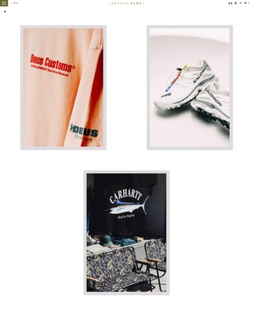 eCommerce website: Novoid Plus