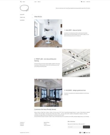 eCommerce website: Photato