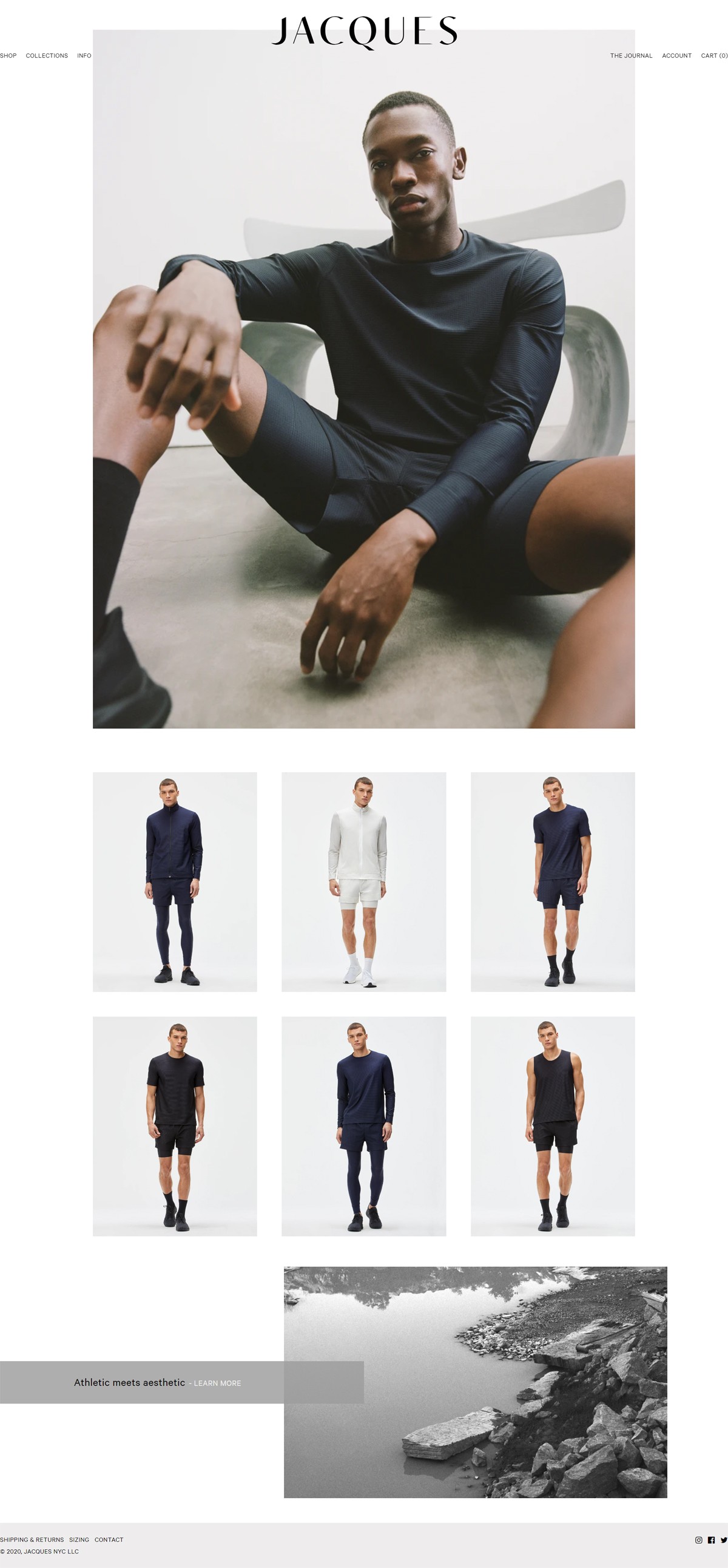 eCommerce website: Jaqeues