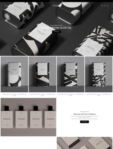 eCommerce website: Onsuri
