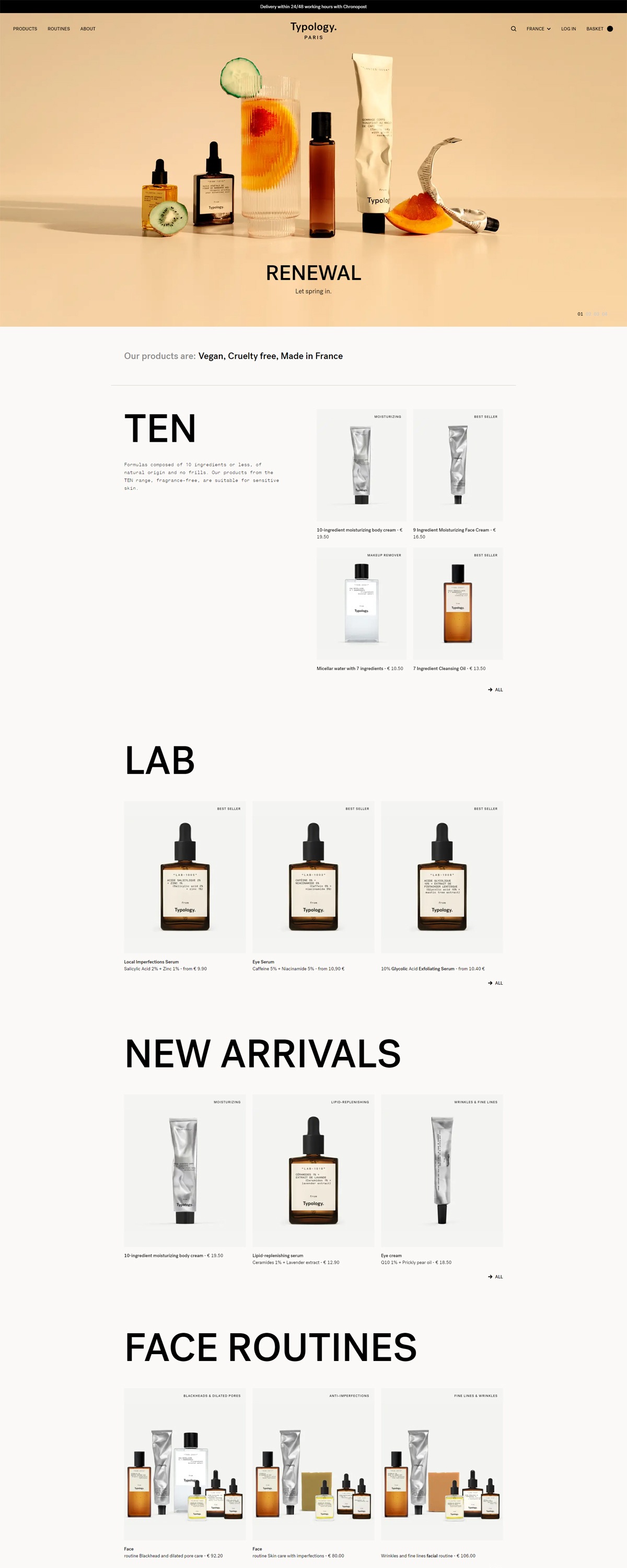 eCommerce website: Typology