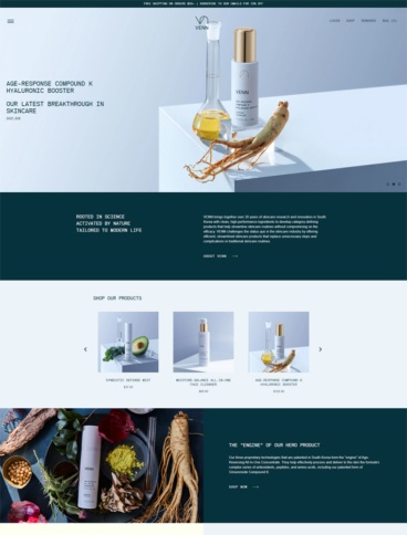 eCommerce website: Venn