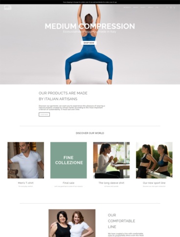 eCommerce website: CasaGIN