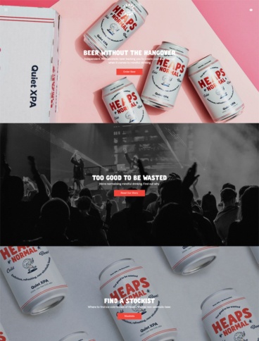 eCommerce website: Heaps Normal