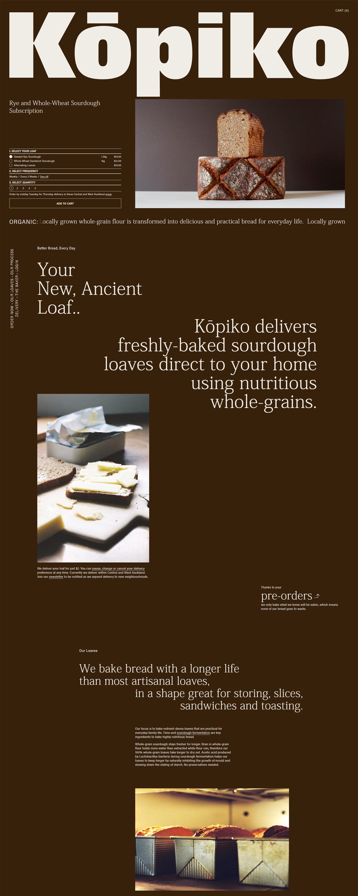 eCommerce website: KŌPIKO