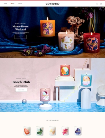 eCommerce website: otherland
