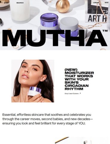 eCommerce website: MUTHA
