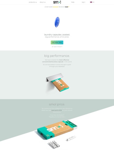 eCommerce website: Smol