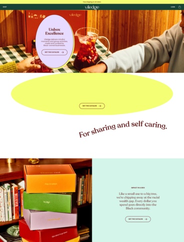 eCommerce website: Viledge