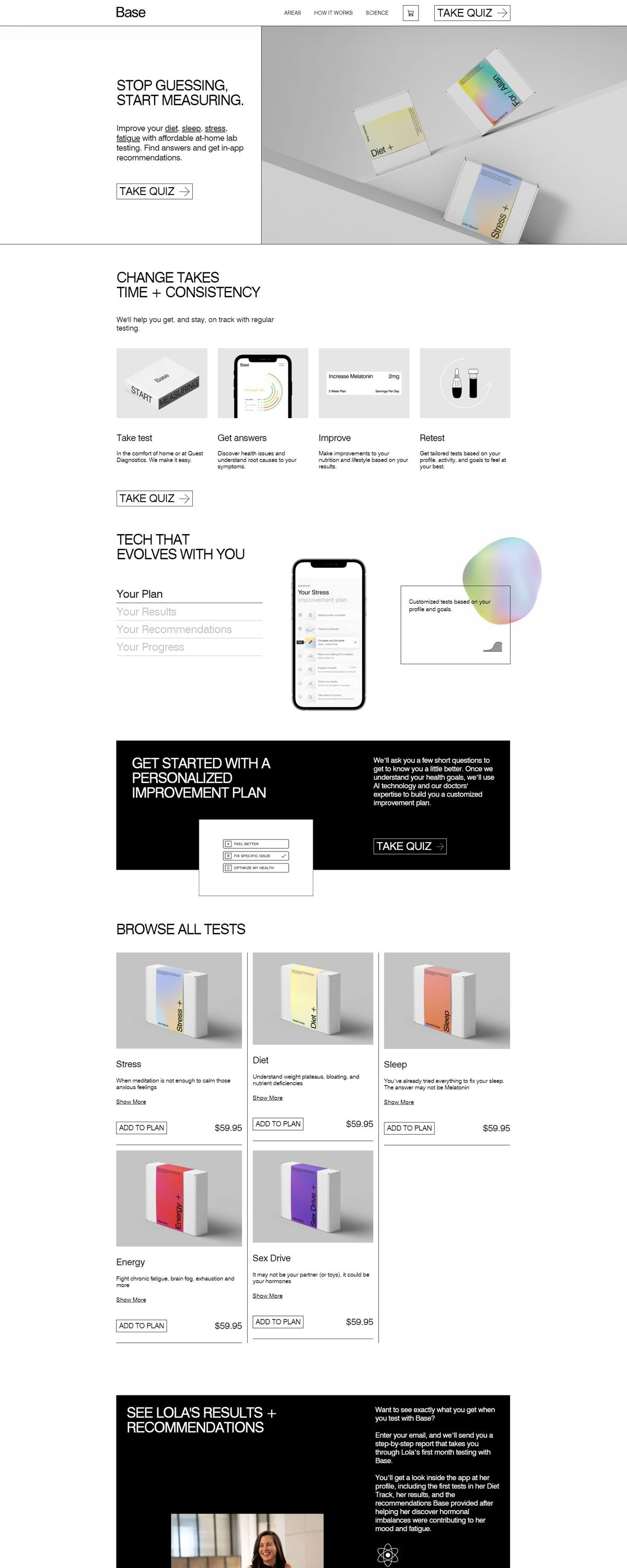 eCommerce website: Base