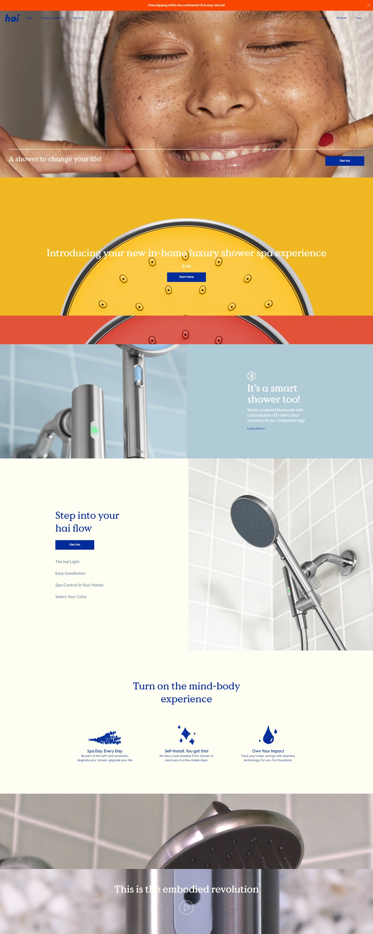 eCommerce website: hai