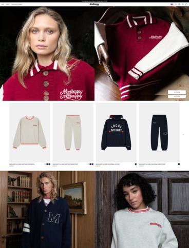 eCommerce website: Madhappy