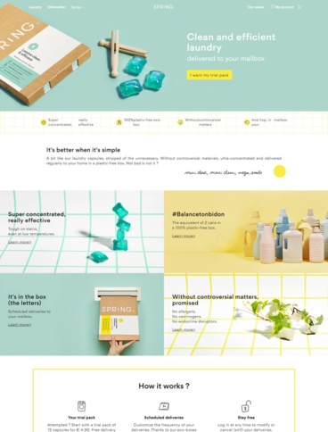 eCommerce website: Spring