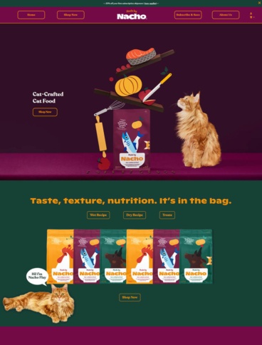 eCommerce website: Made by Nacho