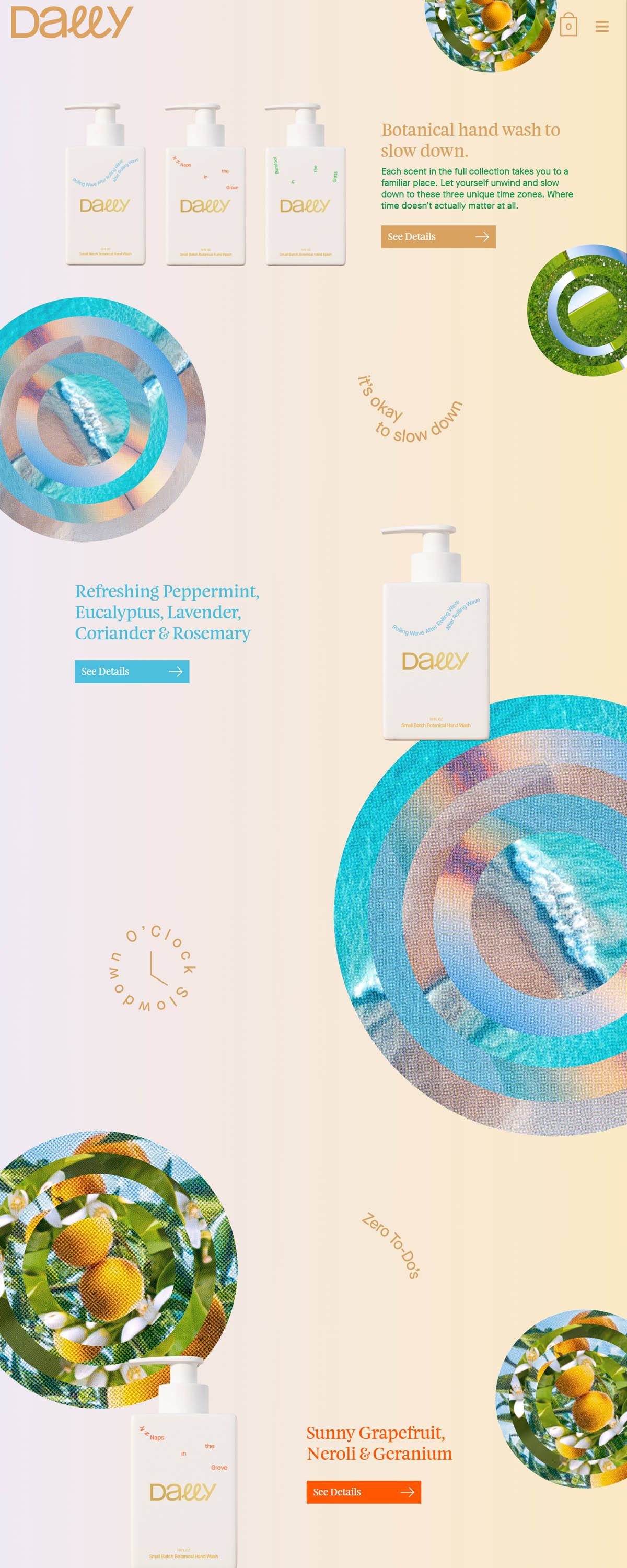 eCommerce website: Daily Goods