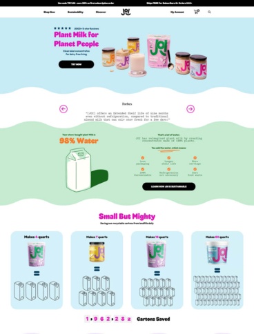 eCommerce website: JOI