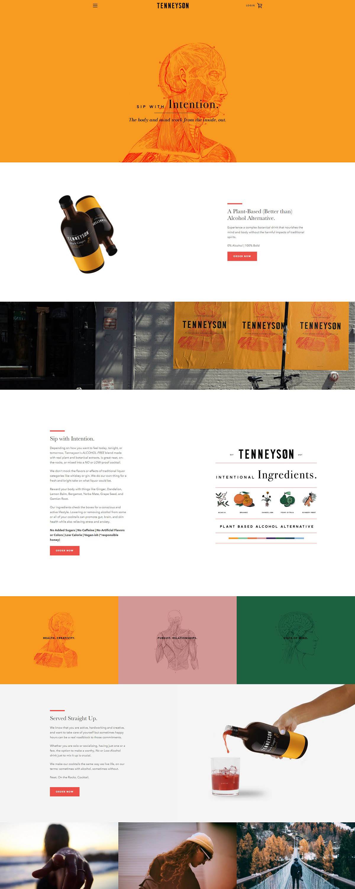 eCommerce website: Tenneyson
