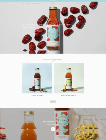 eCommerce website: Bo-yi