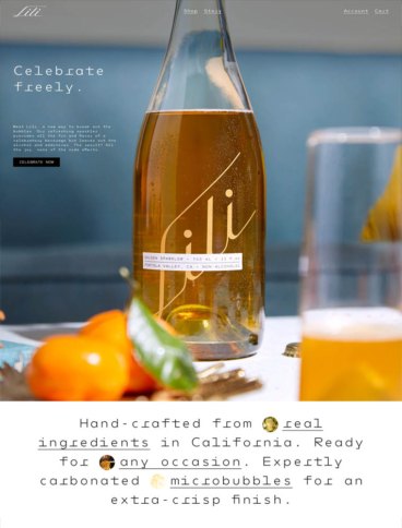 eCommerce website: Lili