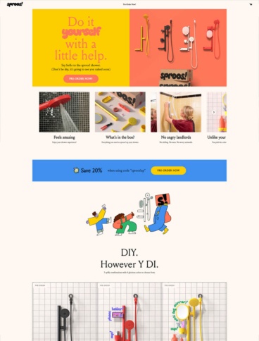 eCommerce website: Sproos