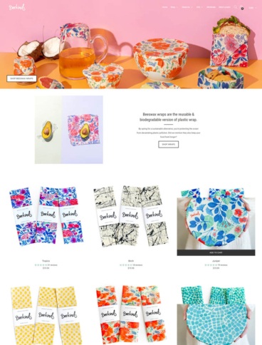 eCommerce website: Beekinds