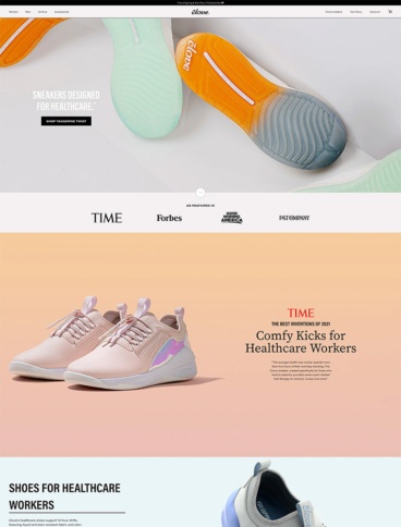 eCommerce website: Clove