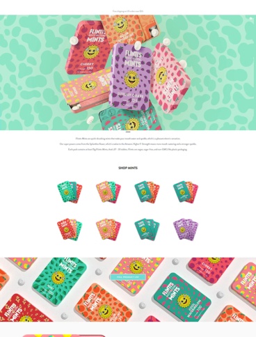 eCommerce website: Flintts