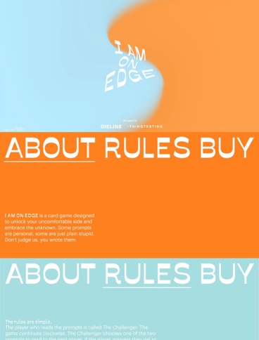 eCommerce website: I Am On Edge