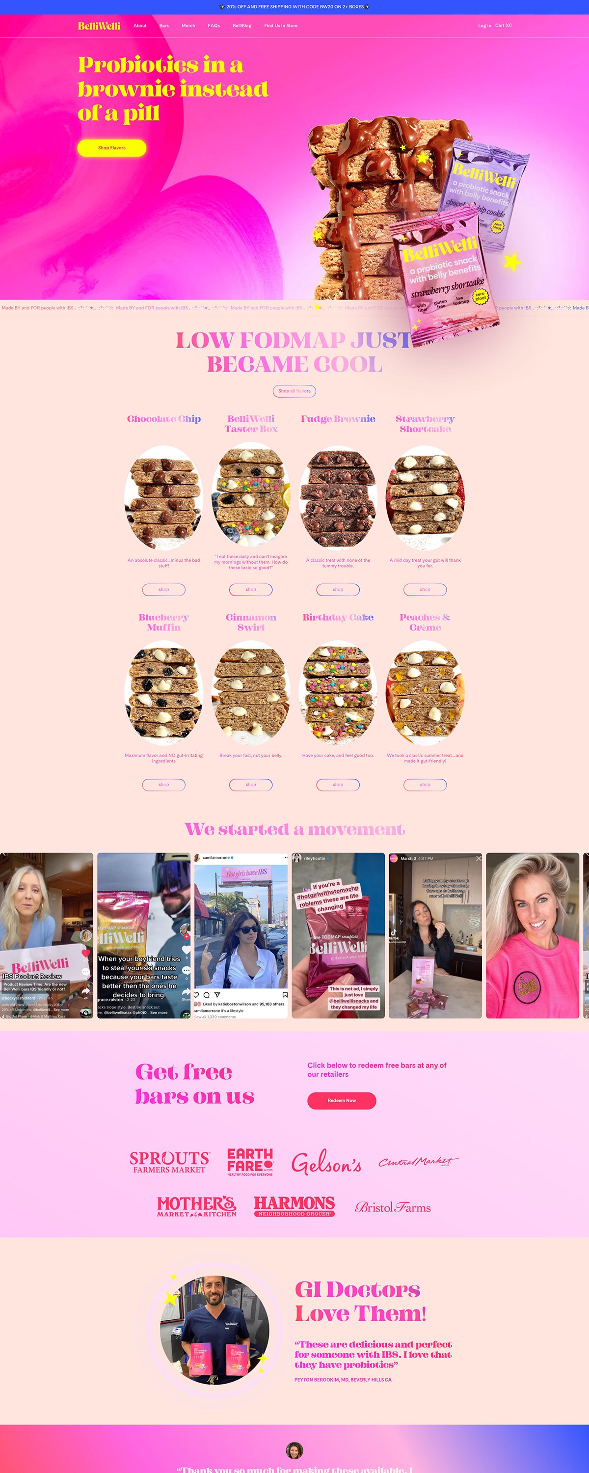 eCommerce website: BelliWelli