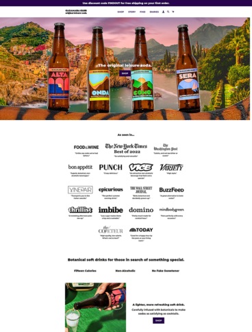 eCommerce website: Casamara Club