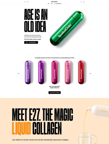 eCommerce website: Spoiled Child