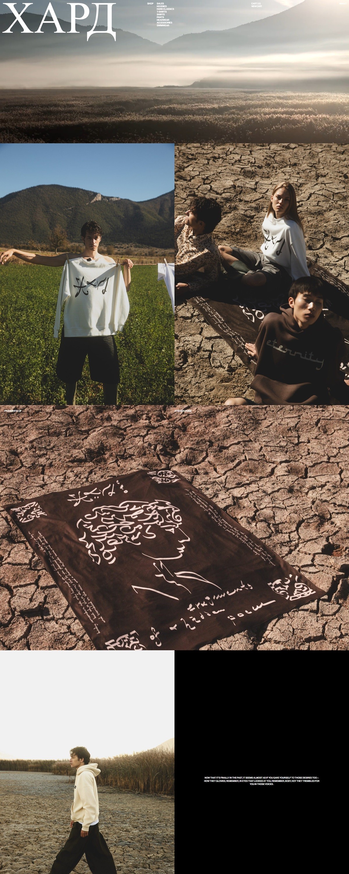 eCommerce website: Hard.clo