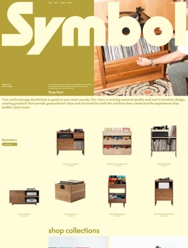 eCommerce website: Symbol